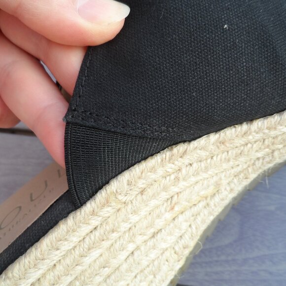 Naturalizer Soul Wedge Sandal Black size 8 - Picture 5 of 7